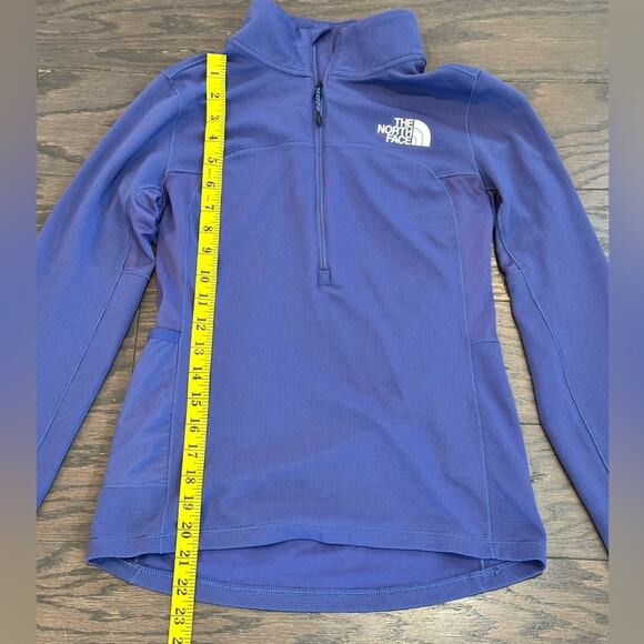 THE NORTH FACE WOMEN'S SUNRISER ¼-ZIP Cave Blue Size Small - Picture 7 of 12